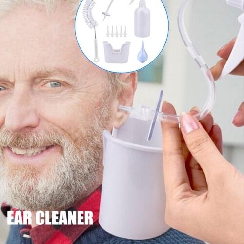 Top Luxury High Quality Ear Wax Remover Kit Soft Removal Cleaner Tool Cleaning with 5 Replacement Tips TK-ing