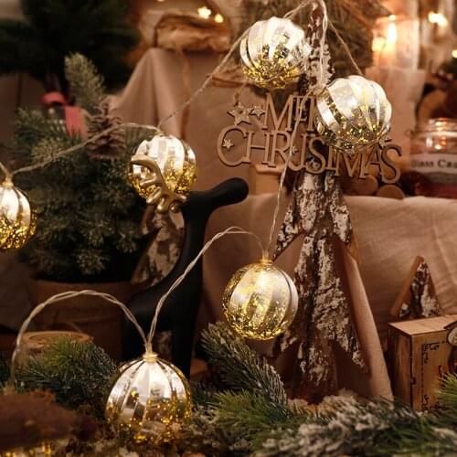 Christmas shop interior decoration scene layout Christmas tree ball creative props pendant