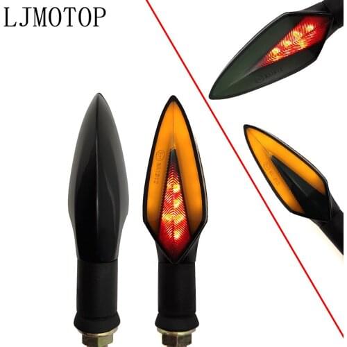 Motorcycle Turn Signal Lights LED Indicators Tail Flashers Lamp For YAMAHA vmax 1200 1700 v max tenere 700 xtz700 xjr1300