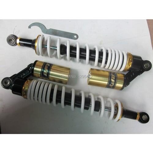 Universal 400mm15 3/4" nitrogen air shock absorbers for YFZ450 raptor 700 ATV