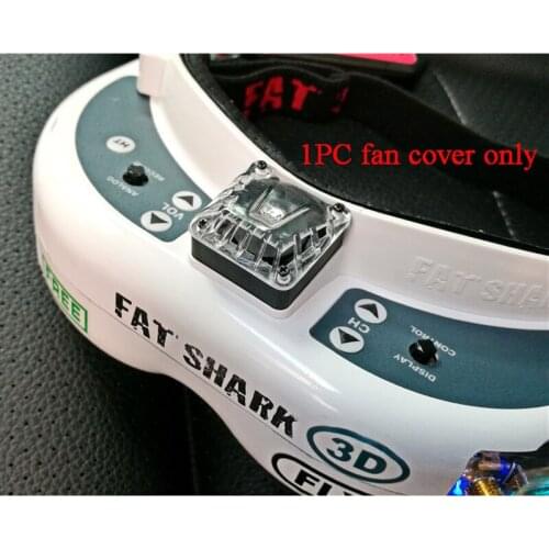 Fan Cover Protector Case Cooling Hood Shield Housing Shell Fr Fatshark HD2 HD3 V3 V4 Goggle Headset Video Gafas FPV Glasses