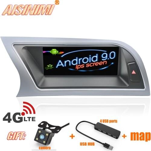AISINIMI 8G+64G Android 10 Car Dvd Navi Player FOR Audi A4 A4L 2013-2016 monitor Display audio gps stereo auto screen all in one