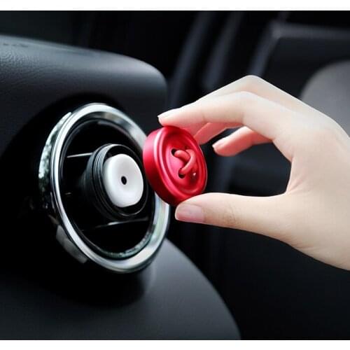 Auto Creative Aromatherapy Decoration Button Car Air Freshener Vent aromatherapy for car accessories interior decorative gift se