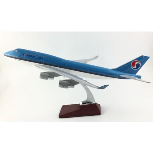 FREE SHIPPING 45-47CM KOREAN AIR AIRWAYS MODEL PLANE AIRCRAFT MODEL TOY AIRPLANE BIRTHDAY GIFT