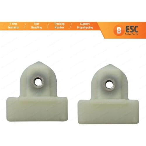 ESC EWR5033 2 Pieces Window Regulator Glass Channel Slider Sash Connector Clips for TOYOTA TACOMA CAMRY COROLLA Runner 4-DR SUV