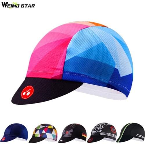 Outdoor Sport Cycling Caps Team Helmet Inside Hat Skull Pirate Bike Cap MTB Road Bicycle Hat bandana ciclismo Sun UV Head Cap