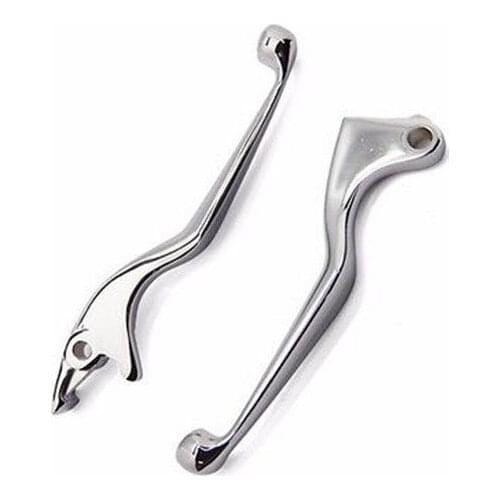 Chrome Brake Skull Levers For Honda Shadow VT1100 VTX 600 750 1300 Magna CB750