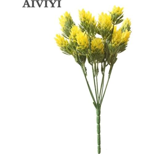 Artificial flower pinecone pineapple grass christmas new year home wedding decoration simulation plant DIY