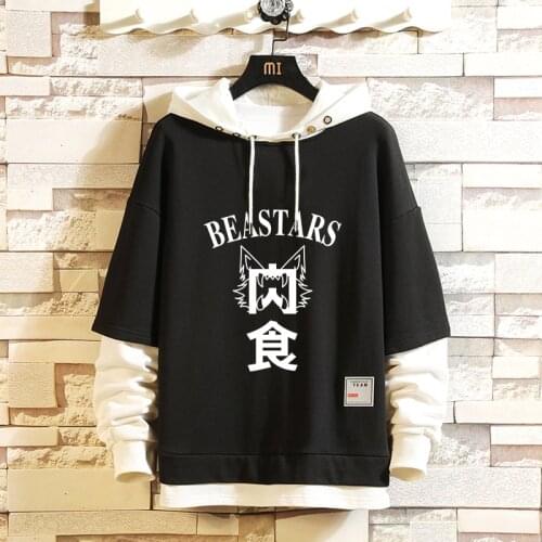 Unisex Anime BEASTARS Legoshi Haru Louis Cosplay Costume Fashion Adults Kids 3D Printing Cartoon Pullover Fleece Sweater Hoodie