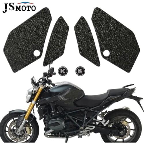 Motorcycle 3D Fuel Tank Traction Side Knee Grip Decal Stickers Protective Pad For BMW R1200R R1200 R r1200 r 2015-2018