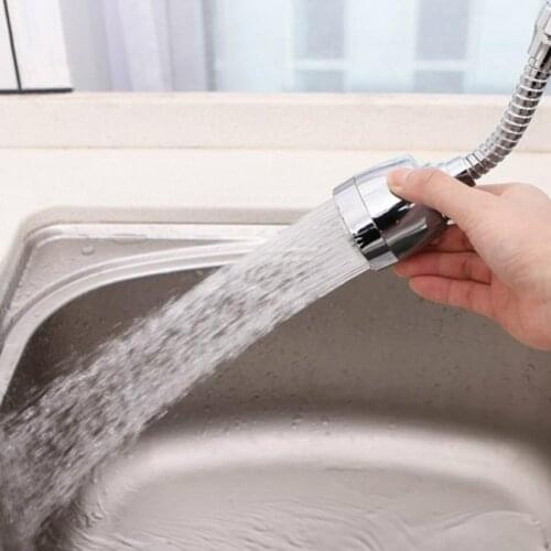 Newest Faucet Filter Shower Swivel Head Water Saving Anti Splash Tap Spray Nozzle Home Kitchen Bathroom Faucet Replacement Parts