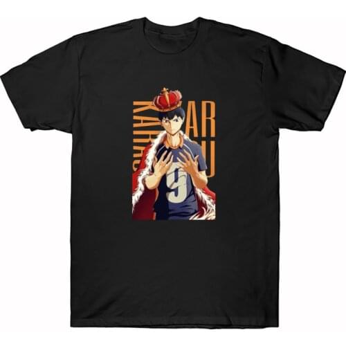 New Oya Oya Oya Haikyuu Men T Shirt Kuroo Japanese Anime Tendo Graphic Shoyo Volleyball Tops Cartoon Graphic Cotton Tees Male