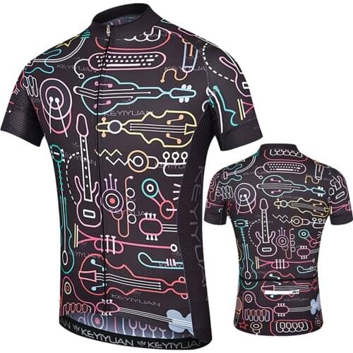 KEYIYUAN2021 New Mens Cycling Jersey Jacket Reflective Zipper With Back Pocket Maglia Ciclismo Camisa De Ciclismo Maillots
