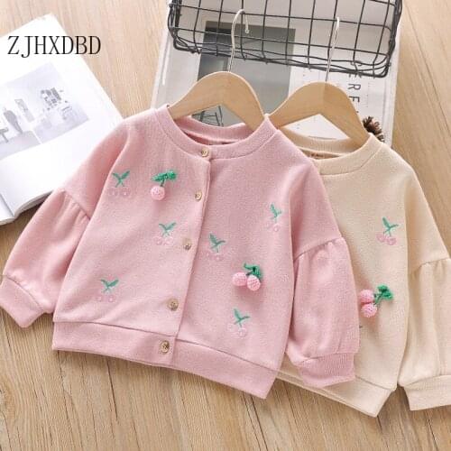 Toddler Girl Autumn Clothes Baby Jacket Girl Coat Kids Coats Infant Outfits Knitted Jackets for Girls Cardigan Children Clothing