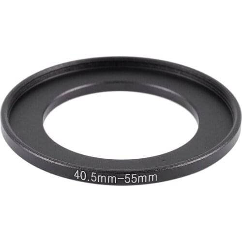 Replacement 40.5mm-55mm Camera Metal Filter Step Up Ring Adapter