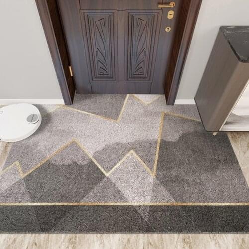 Custom Pattern Home Door Mat Carpet Can Be Cut Shape Floor Mats Carpet PVC Kitchen Mat Non-slip Hallway Door Mats Bathroom Mat