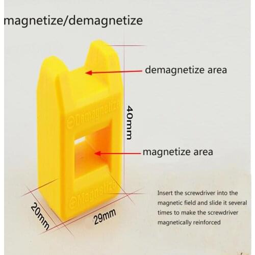 Hot Sale New Arrival Magnetize For Screwdriver Plus Porcelain Degaussing Minus Disassemble Charge Sheet Hand Tool Parts