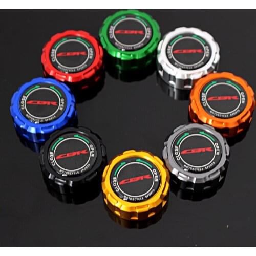 Motorcycle Filter Fluid Rear Brake Master Cylinder Oil Reservoir Cover Cap For Honda CBR650F 600RR 900RR CBR650R 1000RR 2008-UP
