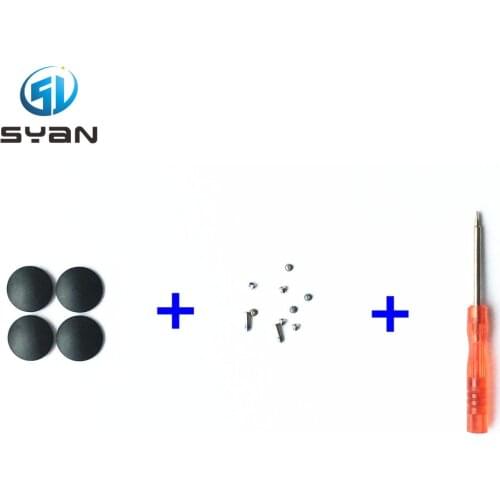 Plastic (No Rubber) feet + Bottom Case Cover Screw + Screwdriver for Macbook Air A1369 A1466 A1370 A1465 Foot + screw + Kit