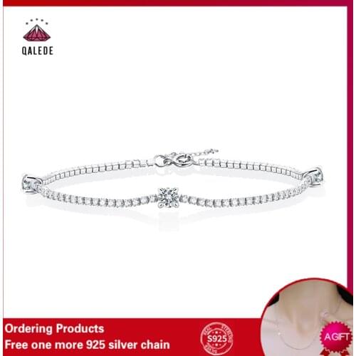 Серебряные браслеты QALEDE China At AliExpress