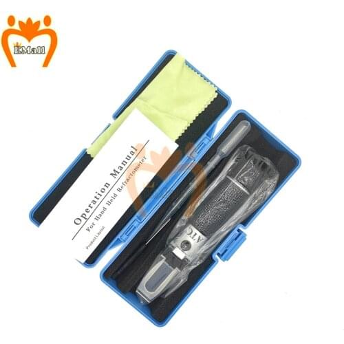 Salinity Refractometer 28% Handheld Hydrometer Salinity Meter Salt Water Concentration Tester 0~100% Aquarium Tool