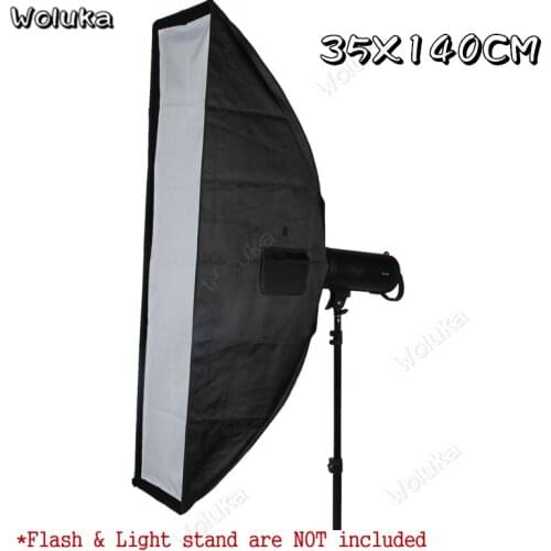 Studio Bowens Softbox 35X140CM Rectangle Soft Light Box Shooting Strip Soft Cover Lighting Photography Accessories CD50 T10