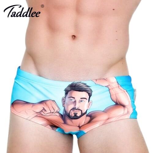 Taddlee Brand Sexy Mens Swimwear Swimsuits Swimming Briefs Bikini Men Man Swim Bathing Suit Gay Penis Pouch Board Surf Boxers