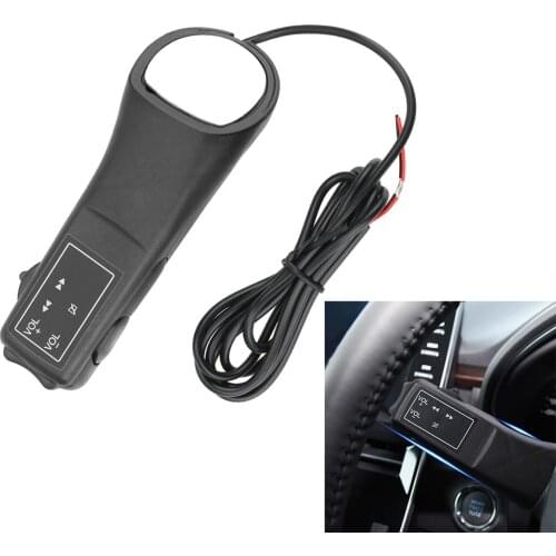FORAUTO Universal Car Steering Wheel Controller Steering Wheel Remote Control Buttons Music Wireless DVD Navigation