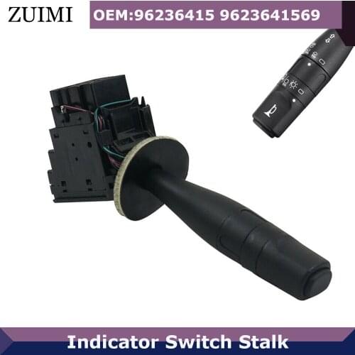 Column Indicator Switch Stalk 251271 6253-69 9623641569 For Peugeot 106 206 306 Samand Citroen SAXO Berlingo Fiat Scudo