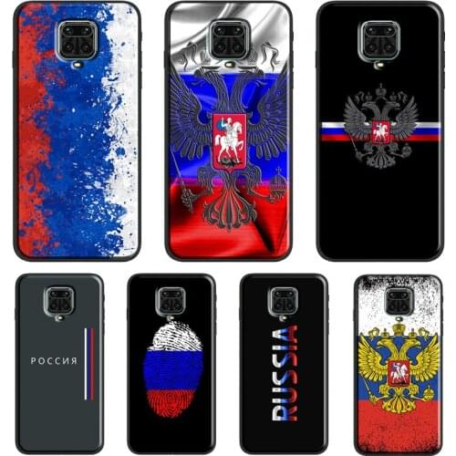 Russia Russian Flag Case For Xiaomi Redmi Note 10 Pro 7 8 9S 8T Note 9 Pro Back Cover For Redmi 9A 9C 9T 7A 8A