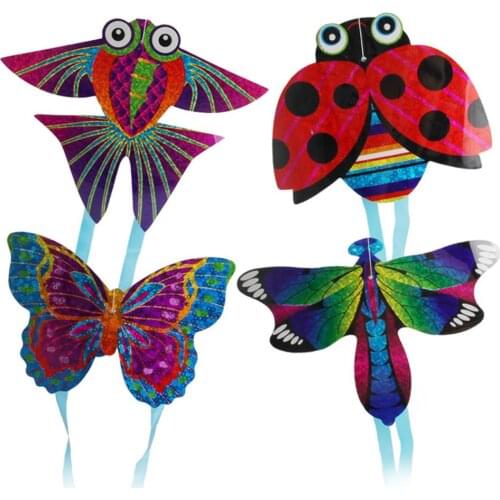 4Pcs Cool Mini Finger Kite Toys For Children Indoor Fun & Sports Small Kites ,Children Outdoor Parent-child Interactive Toy