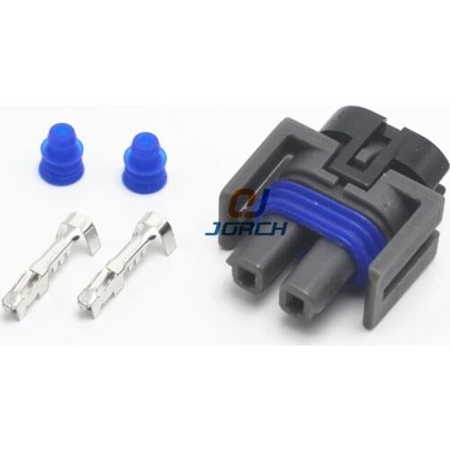 10 sets Delphi 2 Pin Sealed auto connector 1.5mm plug 12162017