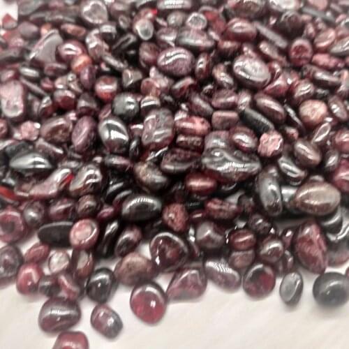 100g Natural Garnet Gravel To Magnetize Ore AquariumNatural Crystal Gravel Decorative Aquarium Garden Kitchen Decoration