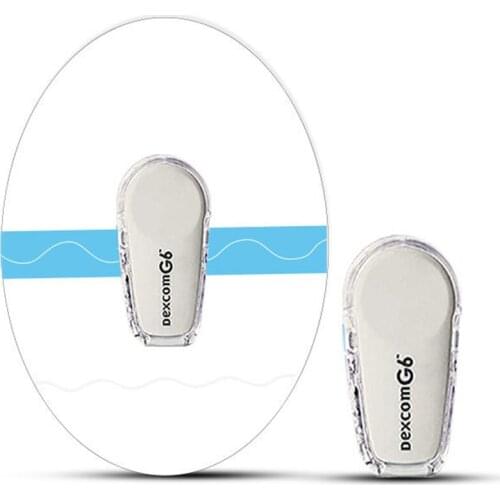 100 Pack Adhesive Patches Compatible With Dexcom G6 Shower Waterproof Patch Pre-Cut Sweatproof Tape Continuous Glucose