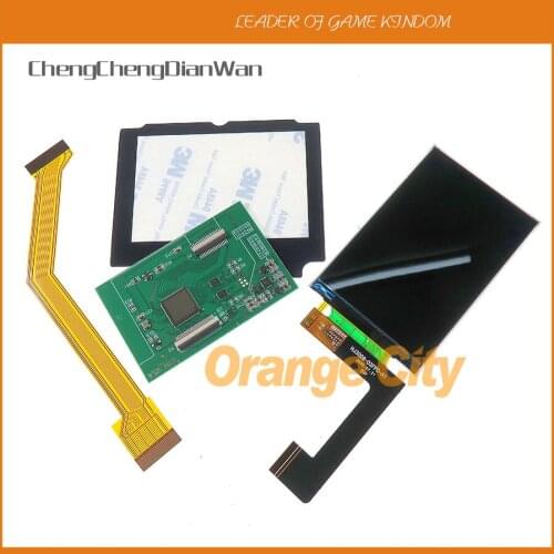 3sets IPS LCD Screen For GBA SP Highlight Brightness V2.0 LCD For GameBoy Advance SP Low Power Screen IPS LCD Screen