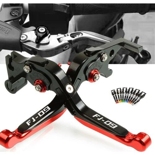 Motorcycle Accessories CNC Brake Clutch Levers Adjustable Folding Extendable For yamaha mt09 mt 09 FJ09 FJ 09 TRACER 2014 -2018