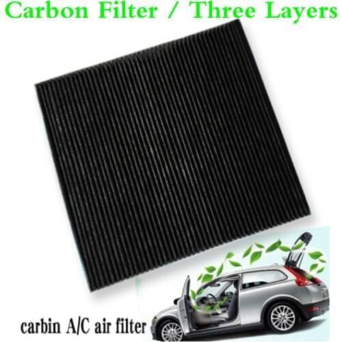 For 2014-2015 Cadillac ELR 1.4L Car Activated Carbon Cabin Filter Air Conditioning Filter Auto AC A/C Air Filter Car Styling