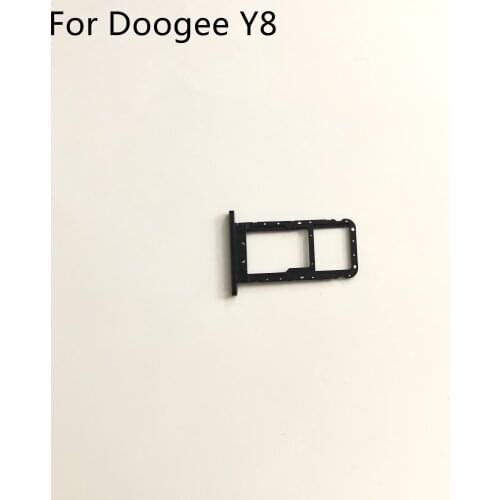 DOOGEE Y8 Used Sim Card Holder Tray Card Slot For DOOGEE Y8 MT6739 Quad Core 6.1 inch 1280*600 Smartphone Free Shipping