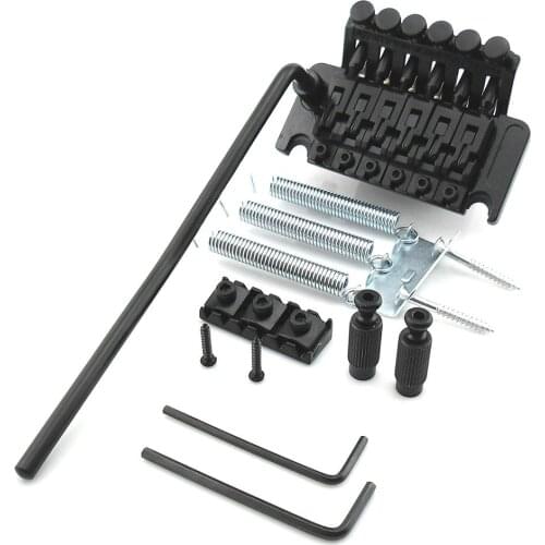 Black Lic Tremolo Bridge Double Locking System
