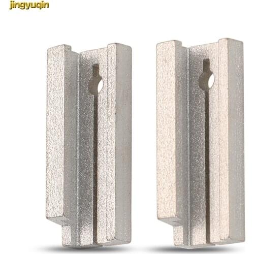 Jingyuqin Remote Car Key Fixture Clamp For Mercedes Benz HU64 Blank Locksmith Manual Tools Vertical Cutting Machine Cutter