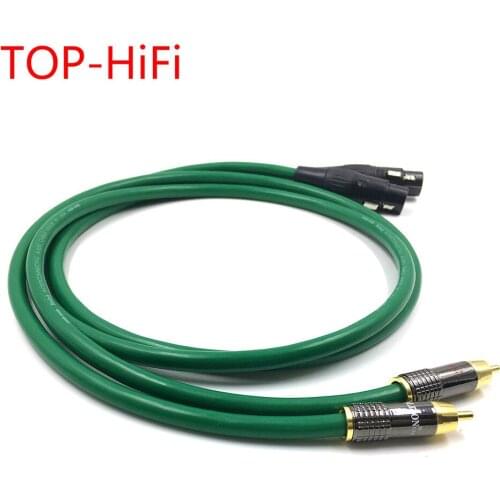 TOP-HiFi Pair Type-LITON RCA to XLR Balacned Audio Cable RCA Male to XLR Female Interconnect Cable with MCINTOSH USA-Cable