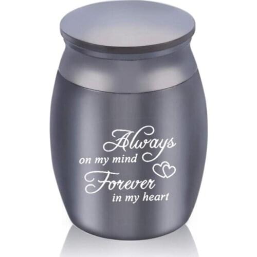 Creative Cremation Urn Human Ashes Mini Birds Funeral For Pets Container Alloy Cat Dog Pets Memorials Pets Accessories