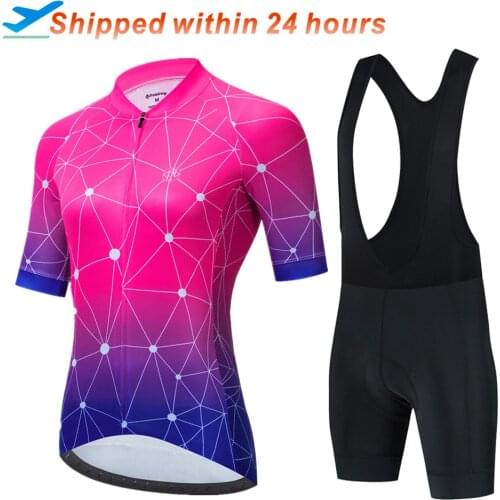 Vendull Summer Women Cycling Jerseys Set Mountian Bike Clothing Racing Bicycle Clothes Ropa Ciclismo Girls Cycling Set