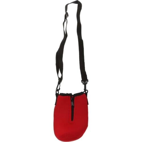 Neoprene Water Bottle Carrier Bag Pouch Cover, 500ml Insulated Water Bottle Holder with Adjustable Padded Shoulder Strap