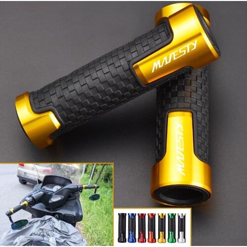 For Yamaha Majesty 400 Majesty s125 Majesty 250 Accessories CNC Motorcycle Non Slip Handlebar Grips Throttle CNC Hand Bar Grip