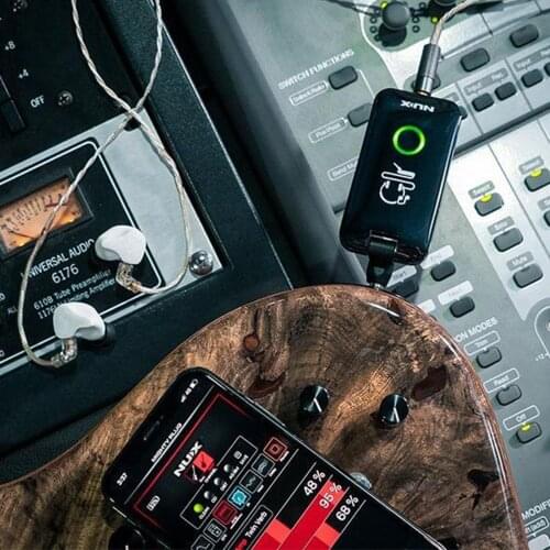 NuX Mighty Plug MP-2 Guitar and Bass Amp Modeling Headphone Amp Guitar Accessory