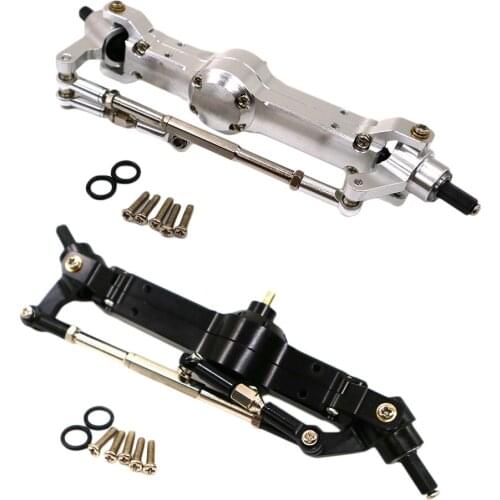 Front Bridge Gearbox Front Axle Assembly for 1:12 RC Crawler Car Spare Parts