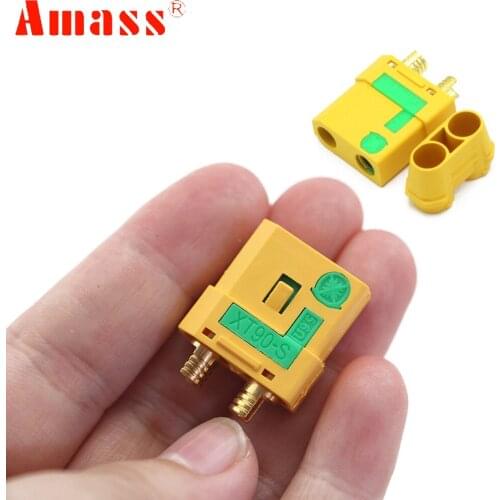 XT90S,1pair Amass XT90S XT90-S Connector Male/Female For FPV Drone Battery Connector