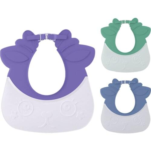 Baby Adjust Shampoo Cap Shower Bathing Bath Protect Soft Cap Hat Wash Hair Shield Children Baby Shower Accessories