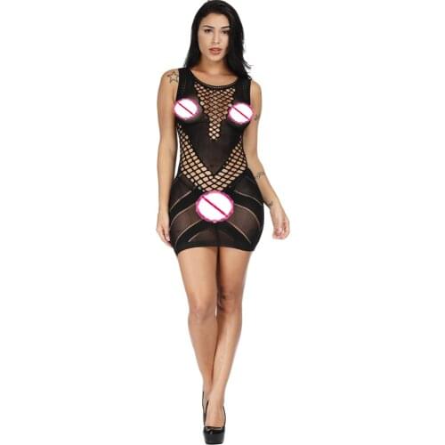 Sexy Bodystocking Mesh Novelty & Special Use Sexy Underwear Exotic Apparel Jumpsuit Full Body Stockings Teddies & Bodysuits